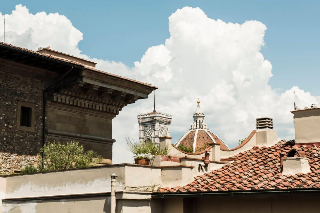 Exterior view of the Duomo’s dome